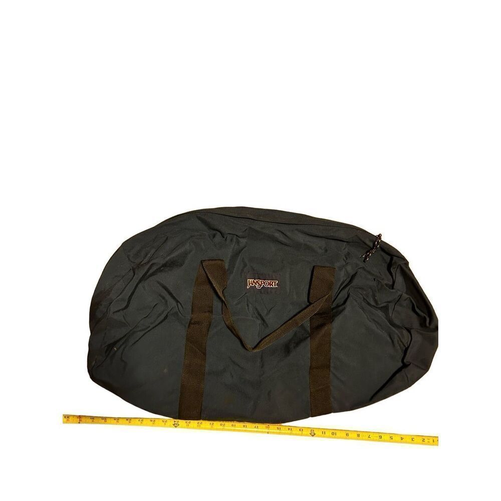 Jansport zipper duffle blue 2 handles 31"x20"